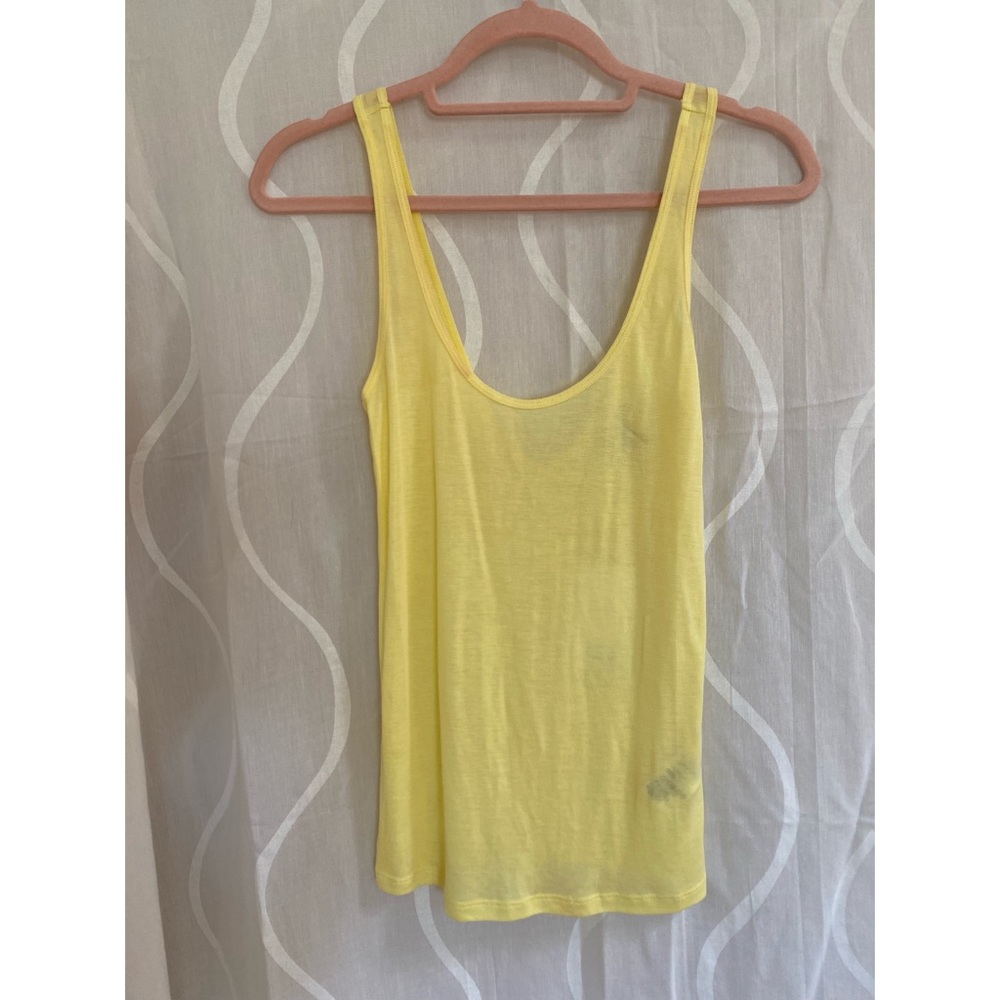 & Other Stories Yellow Tank Size 6